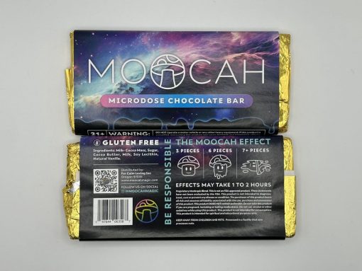 MOOCAH Microdose Milk Chocolate Bar 6000mg