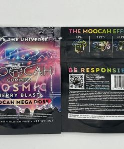MOOCAH Mega Dose Cosmic Berry Blast Gummies