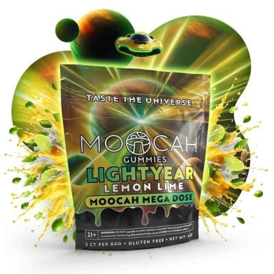 MOOCAH Mega Dose Lightyear Lemon Lime Gummies 15000mg