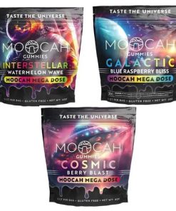 MOOCAH Mega Dose Cosmic Berry Blast Gummies