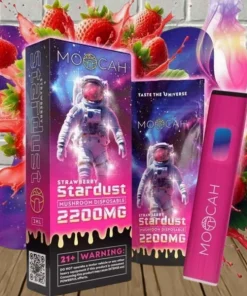 MOOCAH Strawberry Stardust Vape 2200mg