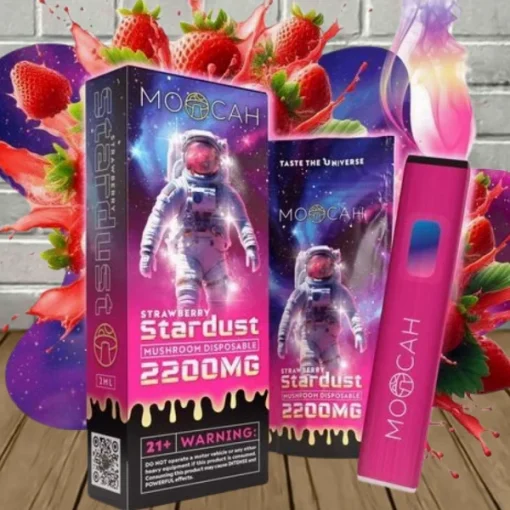 MOOCAH Strawberry Stardust Vape 2200mg