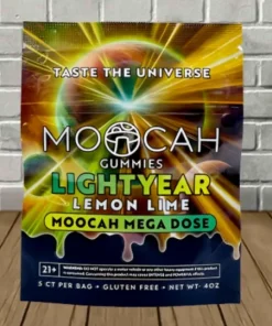 MOOCAH Mega Dose Lightyear Lemon Lime Gummies 15000mg