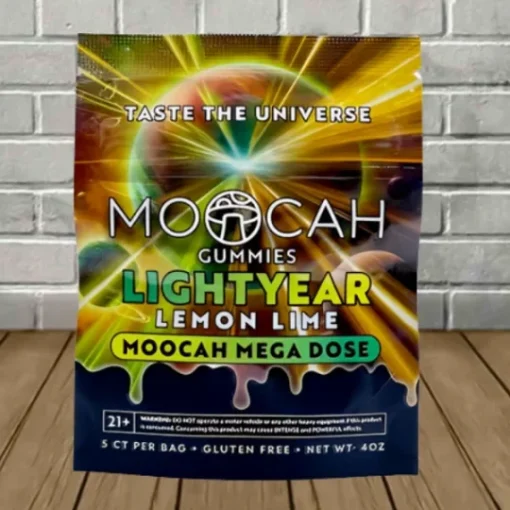 MOOCAH Mega Dose Lightyear Lemon Lime Gummies 15000mg