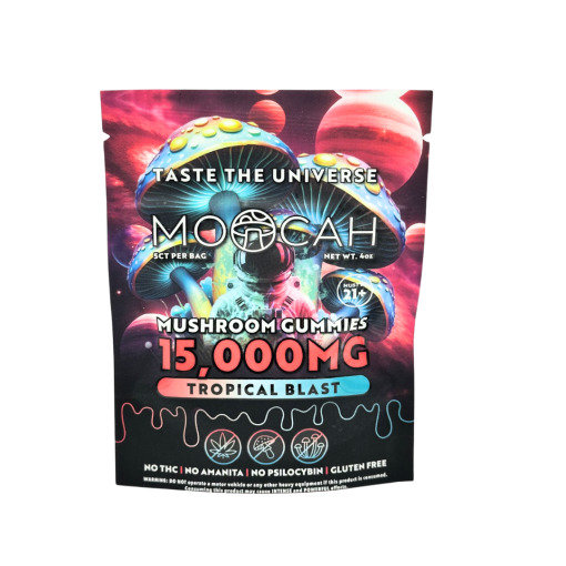 MOOCAH Mushroom Tropical Blast 15000mg Gummies