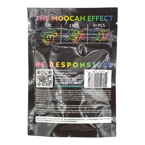MOOCAH Mega Dose Cosmic Berry Blast Gummies
