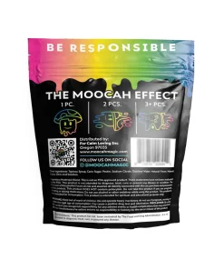 MOOCAH Mega Dose Galactic Blue Raspberry Bliss Gummies