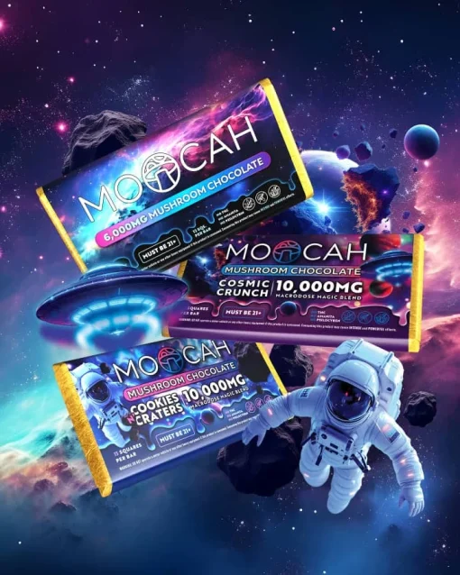 MOOCAH Chocolate Cookies N Craters Bar