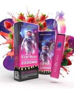MOOCAH Strawberry Stardust Vape 2200mg