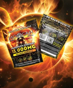 MOOCAH Mushroom Orange Nebula 15000mg Gummies