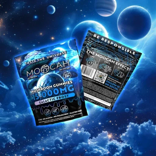 MOOCAH Mushroom Galactic Forest Gummies 15000mg