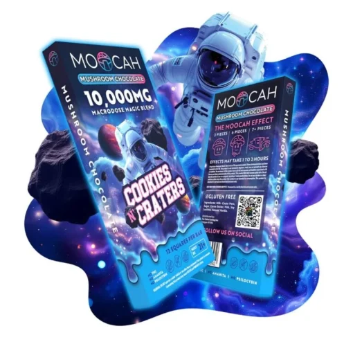 MOOCAH Chocolate Cookies N Craters Bar