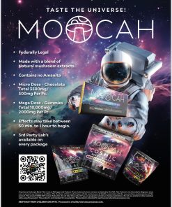 MOOCAH Mega Dose Cosmic Berry Blast Gummies