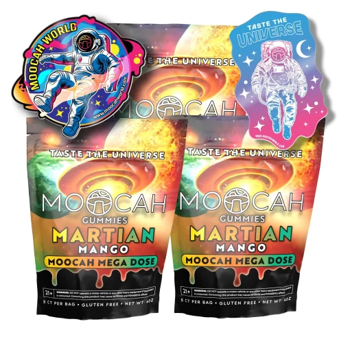 MOOCAH Mega Dose Martian Mango Gummies 15000mg