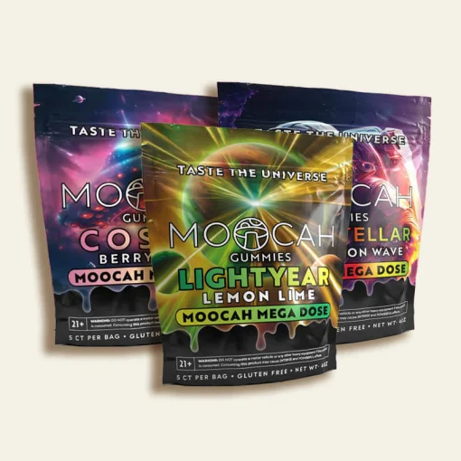 MOOCAH Mushroom Sour Alien Apple 15000mg Gummies