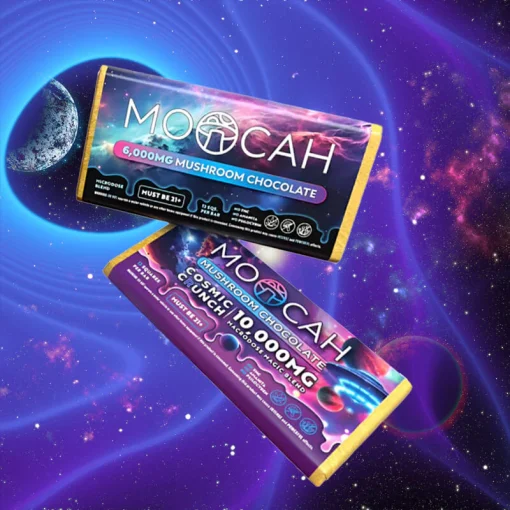 MOOCAH Chocolate Cosmic Crunch Bar 10000mg
