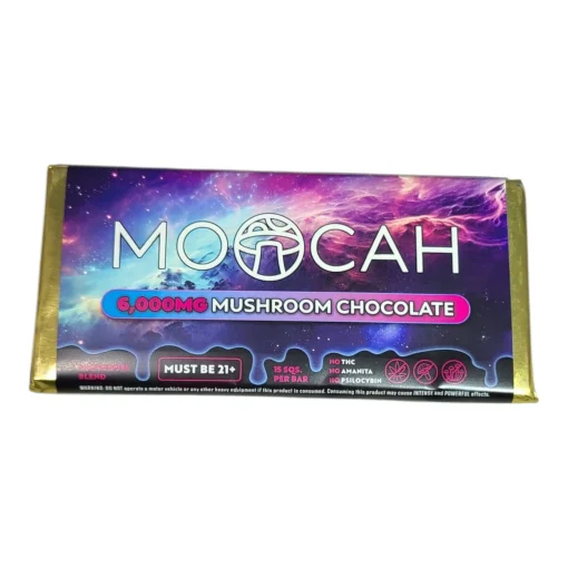 MOOCAH Microdose Milk Chocolate Bar 6000mg